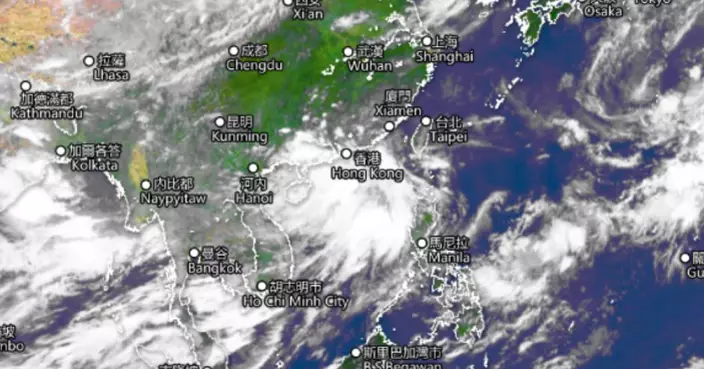 天氣｜天文台：低壓區已於珠海登陸 視乎風力或發強烈季候風信號