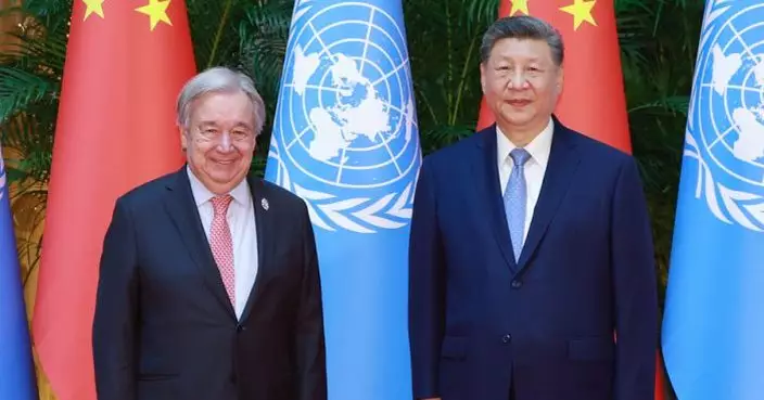 習近平會見聯合國秘書長古特雷斯