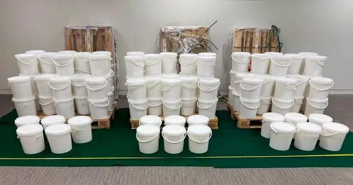 機場檢131公斤偽裝糖粒氯胺酮市值逾5千萬　海關拘3名男子
