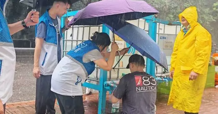 水務署：筲箕灣及西灣河一帶早上約10時48分陸續恢復供水