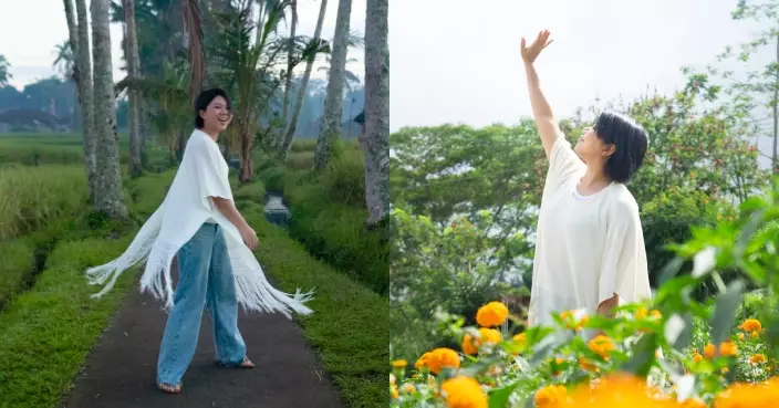 鄧小巧自己MV自己拍 赴峇里圓夢與海豚同游