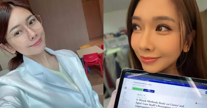 前TVB主播梁凱寧34歲解鎖雙重成就！學術論文登國際權威