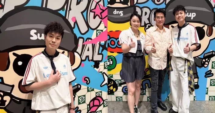 《中年好聲音》何博文參觀動漫節 重拾童年時光享受家庭樂