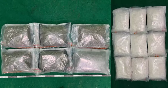 ​兩旅客行李贜懷疑氯胺酮及大麻花機場入境被捕 市值共約790萬港元