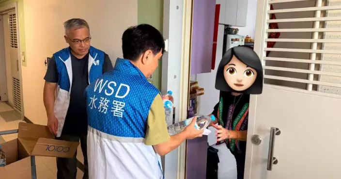 水務署﹕屯興路緊急水管維修工程完成 停水期間「供水特攻隊」送水上門