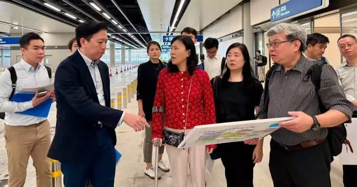 陳美寶到皇崗口岸視察　重點檢視公共交通交匯處服務安排