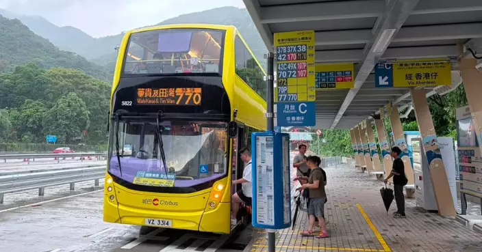 新香港仔隧道巴士轉乘站 巴士服務陸續恢復後啟用