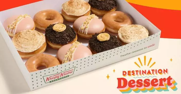 Krispy Kreme推出全新甜點系列 邀顧客展開甜蜜之旅