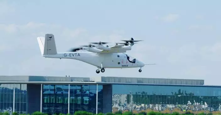 垂直航空范堡羅航展首度公開示範飛行 電動垂直升降飛行器邁向商用