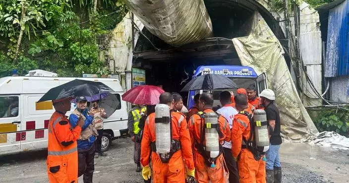 印度水力發電隧道疑氣爆倒塌 至少十死十七失蹤