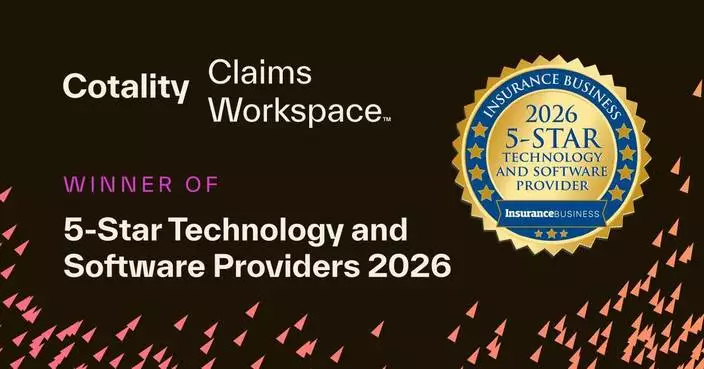 Cotality 獲 Insurance Business 評為全球五星級科技及軟件供應商2026