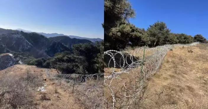 泰山景區設135公里刀片隔離網 封堵逾800處違規進山路口惹破壞生態疑雲