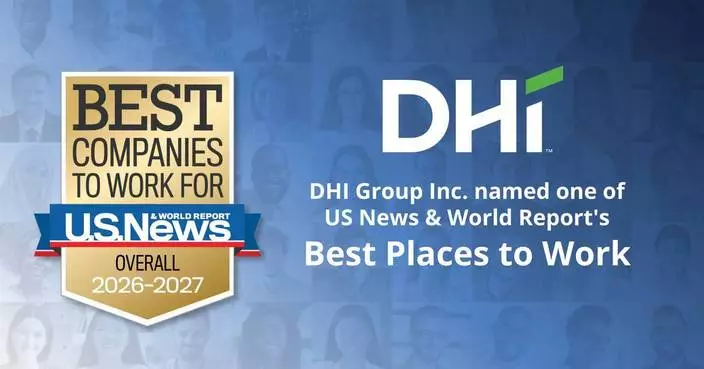 DHI Group再獲《美國新聞與世界報導》評為最佳僱主公司