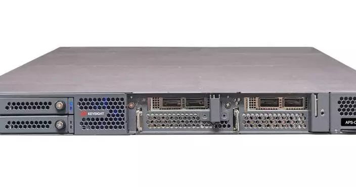 是德科技推高效能4x100GE網絡安全測試平台