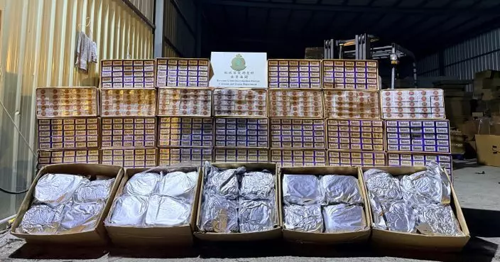海關蓮麻坑搗私煙儲存倉  檢值330萬私煙拘兩內地漢