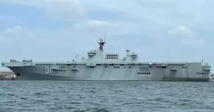 海南艦改造半年出海　首尾疑增鐳射微波新裝備　反無人機能力再升級