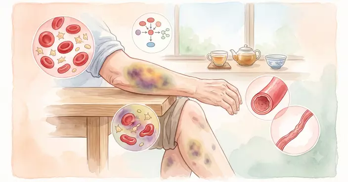 皮膚瘀青久唔散，邊個搞鬼？