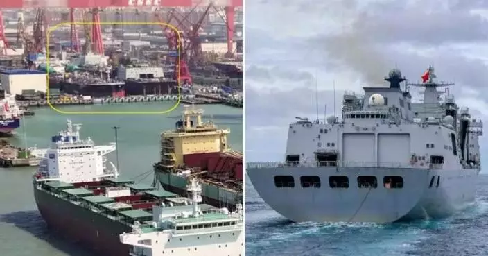 美媒稱全球最大　廣州建「怪獸級」補給艦　護航新一代核動力航母