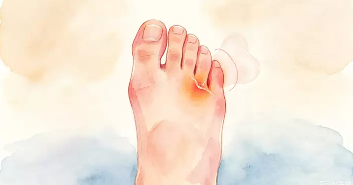 腳趾公痛：痛風定拇趾外翻？