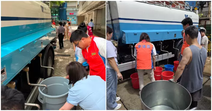 水務署署長：已找出筲箕灣停水事故漏水位置 暫未知何時完成搶修恢復供水