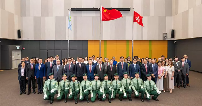 都大舉行升旗儀式 慶祝香港特區成立29周年