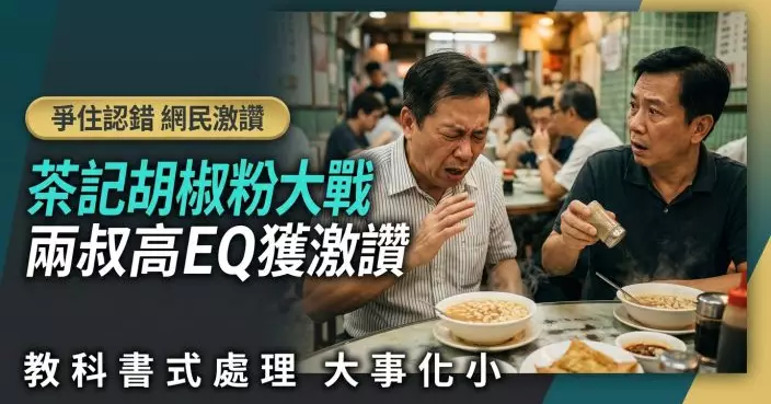 佐敦茶記食客落胡椒粉出事 鄰座大打乞嗤 兩主角高EQ「做一事」獲激讚