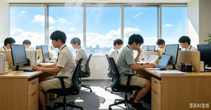 日本高溫破35度 東京都推「Cool Biz」鼓勵短褲上班 引「腿毛騷擾」爭議