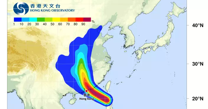 天氣 | 天文台：考慮中午12時至下午2時改發3號信號