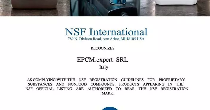 3YO Technology®獲NSF H1註冊 擴展食品製藥市場