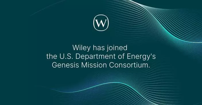 威利公司加入美國能源部創世任務聯盟 推動人工智能科學發現