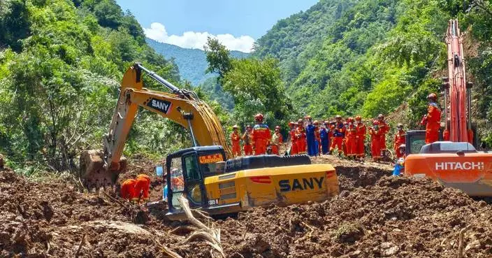甘肅宕昌山體滑坡被困人員全部救出　21人遇難