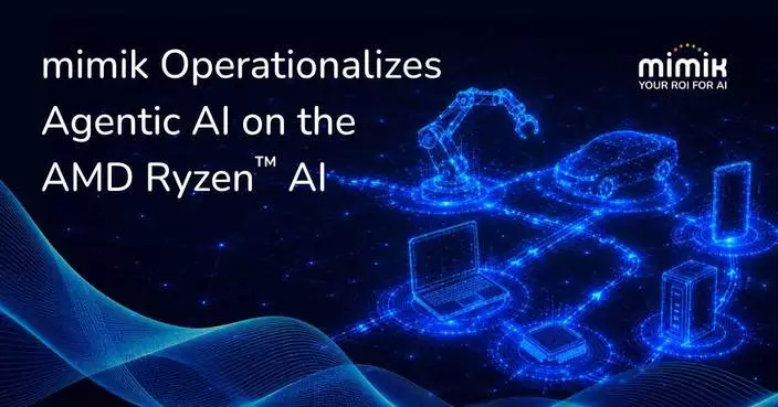 mimik 於 AMD Ryzen AI Embedded X100 系列處理器上實現代理式人工智能運作