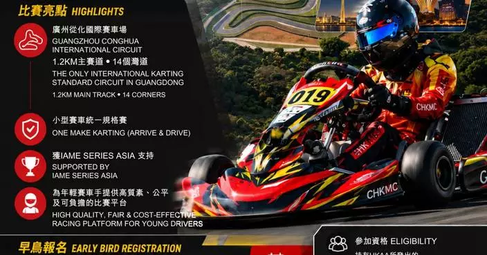 中國香港小型賽車中心CHKMC推出 HK Youth Karting Championship 香港小型賽車青年軍錦標賽2026