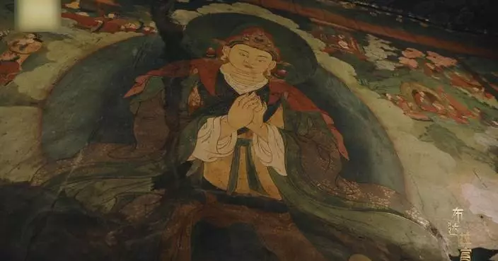 中國年輕藝術家重現布達拉宮400年壁畫生機