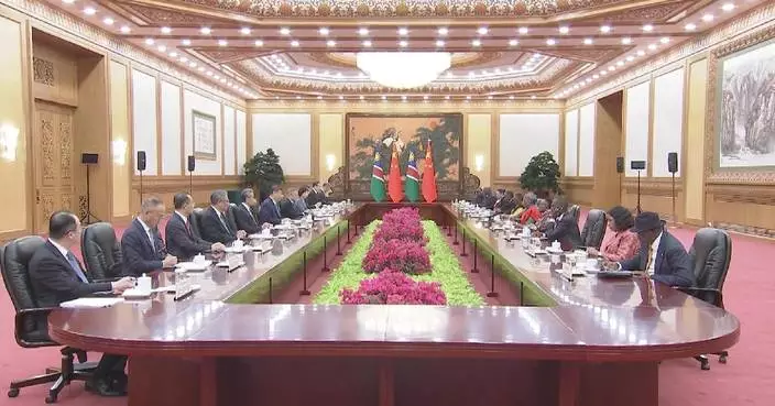 中納關係升級 習近平與納米比亞總統宣布建「新時代命運共同體」