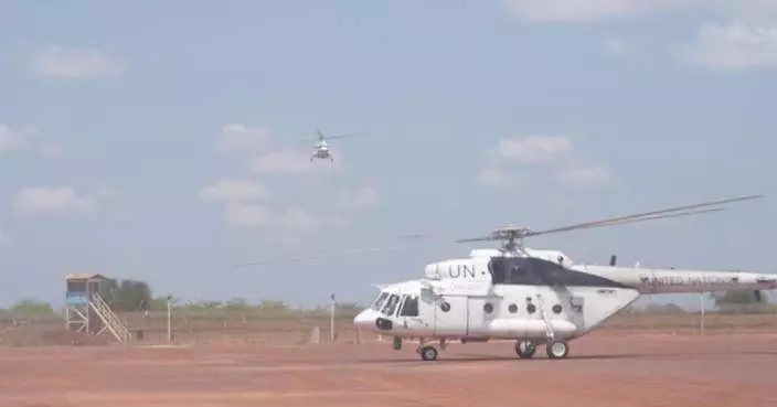 中國維和人員阿卜耶伊完成緊急空運任務