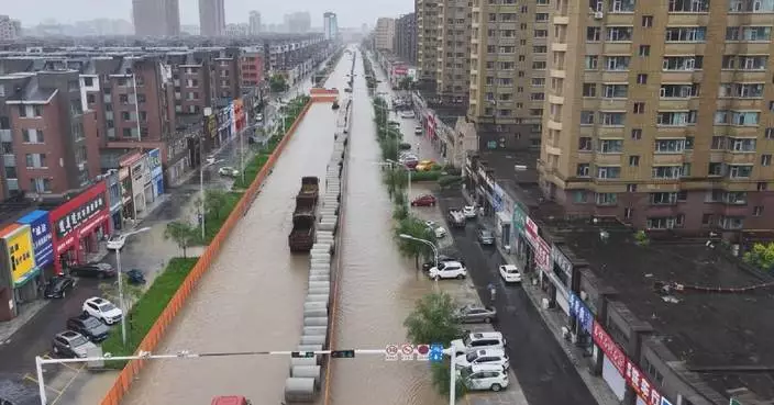 颱風「巴威」吹襲中國東北 吉林遼寧發洪水疏散居民
