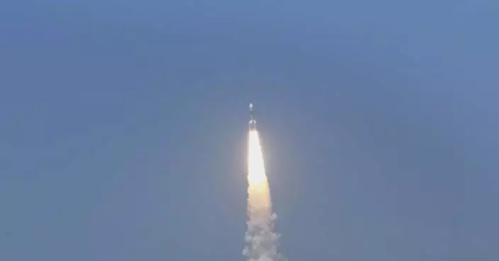 中國首次遠海發射引力一號火箭 搭載九枚衛星升空