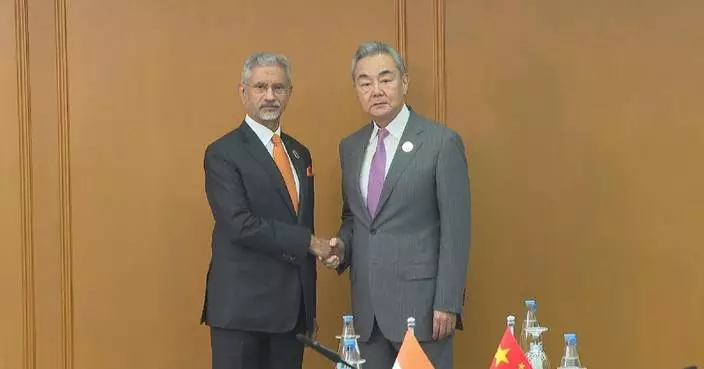 中國外交部長王毅：中印應鞏固雙邊關係積極勢頭