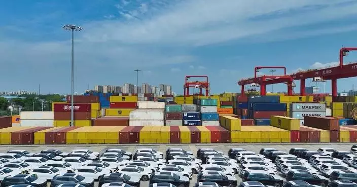 中國上半年汽車出口超四成八 新能源車需求強勁