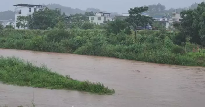 江西加強防洪應對颱風紅霞減弱後水浸威脅