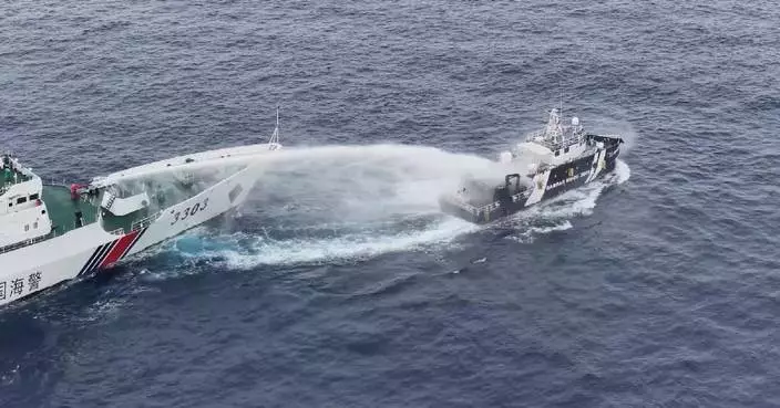 中國海警局黃岩島周邊執法巡邏