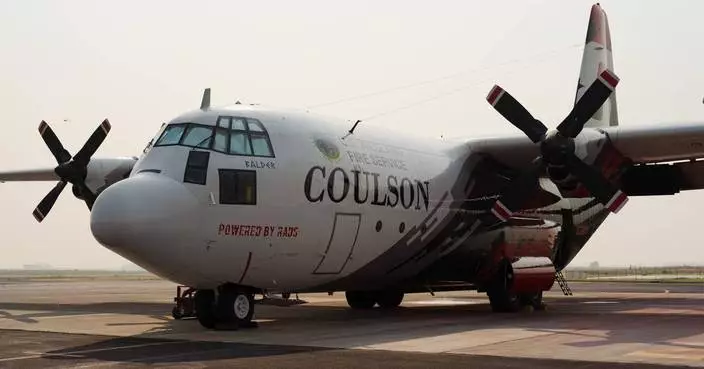 庫爾森航空138號滅火機成美野外消防處首架大型空中滅火機
