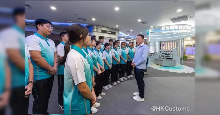 香港海關辦海南航天科技探索之旅 陳子達率50名會員考察自貿港