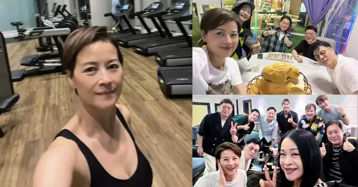 62歲黎燕珊晒低胸素顏運動照 逆齡狀態獲激讚