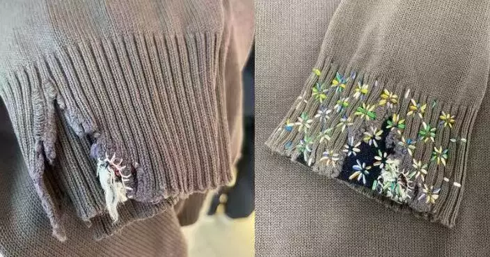 欲丟棄亡母親手縫補舊毛衣 日女因UNIQLO店員一句話決定修補保留珍貴回憶