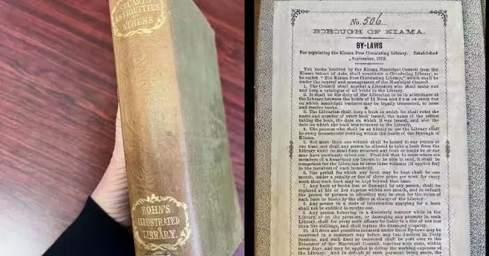 新書借出返來變古籍 澳洲圖書逾期150年終歸還原圖書館 通脹計罰款超15萬
