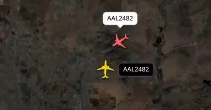 兩架美航客機同用「American 2482」呼號空中險交會 25年資深航管員及時分流避險