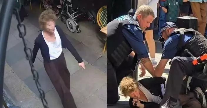 倫敦鬧市爆傷人案 47歲女涉鉸剪刺傷4名男子 警疑精神有問題