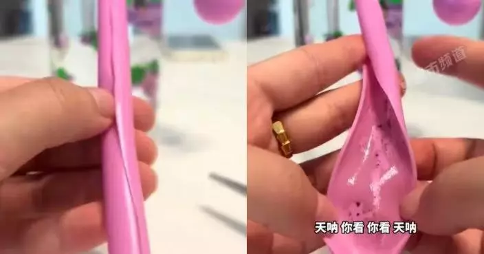 長期腹瀉找不到原因 河南女剪開慣用矽膠飲筒驚見超厚黑垢 專家曝健康隱患